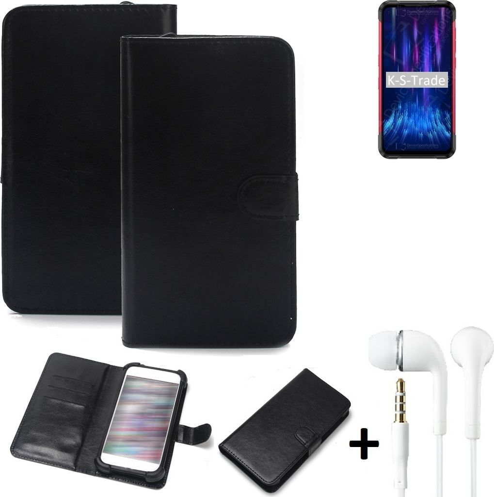 K-S-Trade Wallet Case Handyhülle kompatibel mit Doogee S97 Produktbild 