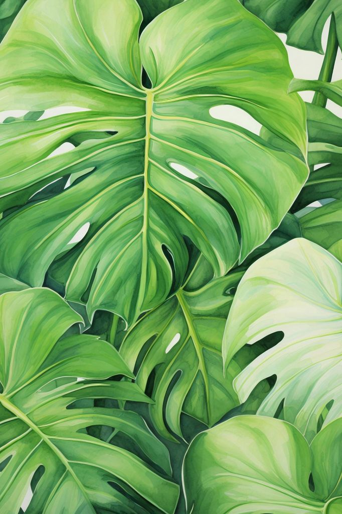 Plakat 40x60cm Geheimnisse der Blätter