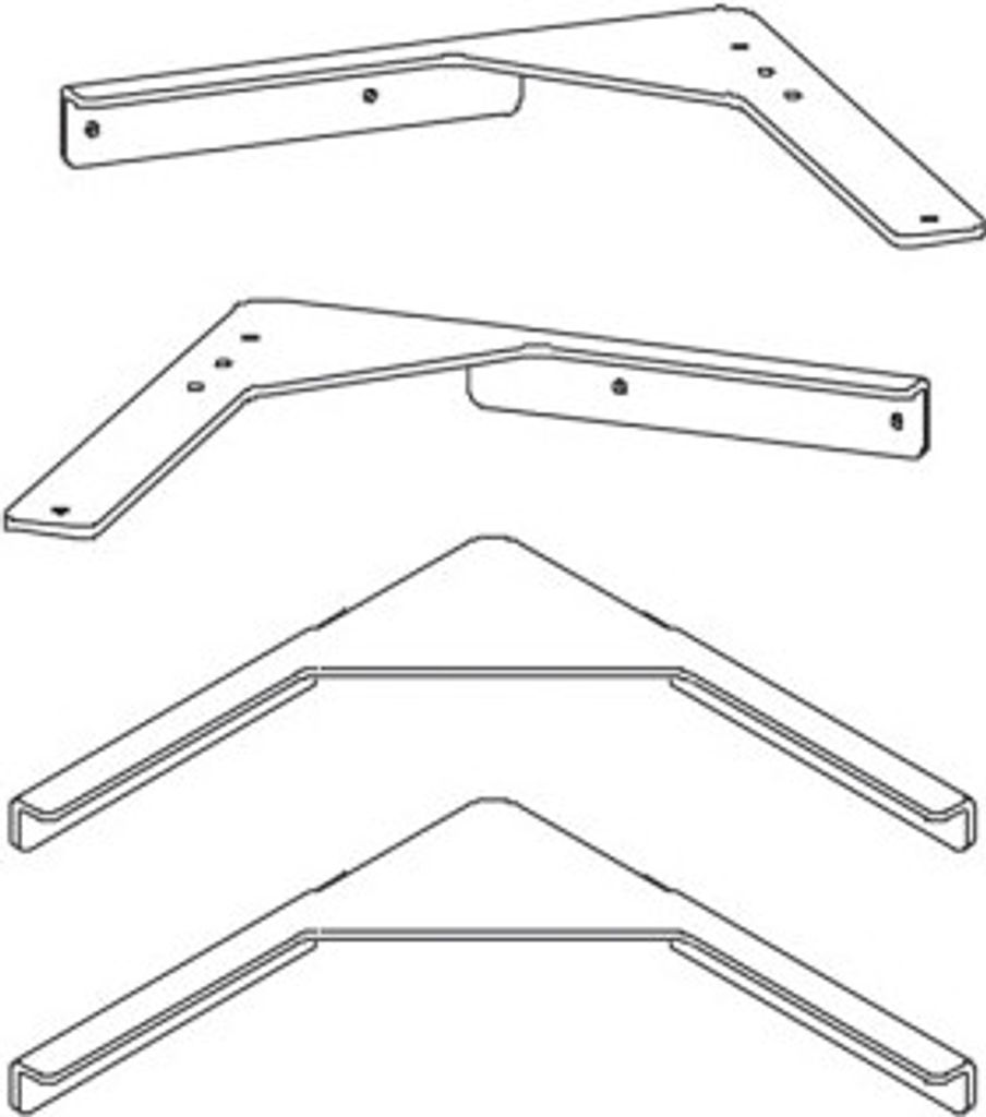 Kermi ZDVWVSTN20001K Versteif.winkel Nova 2000 VWVST