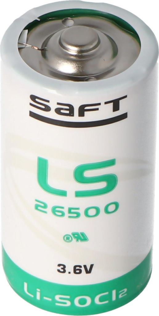 Batterie Li-SOCl2, LS26500, C, 3.6V, 8500mAh Bulk (1-Pack) Produktbild 