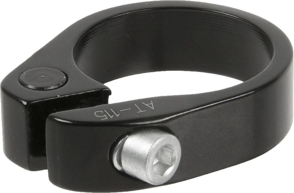 ZOOM Sattelklemme Alu schwarz 35.0 mm