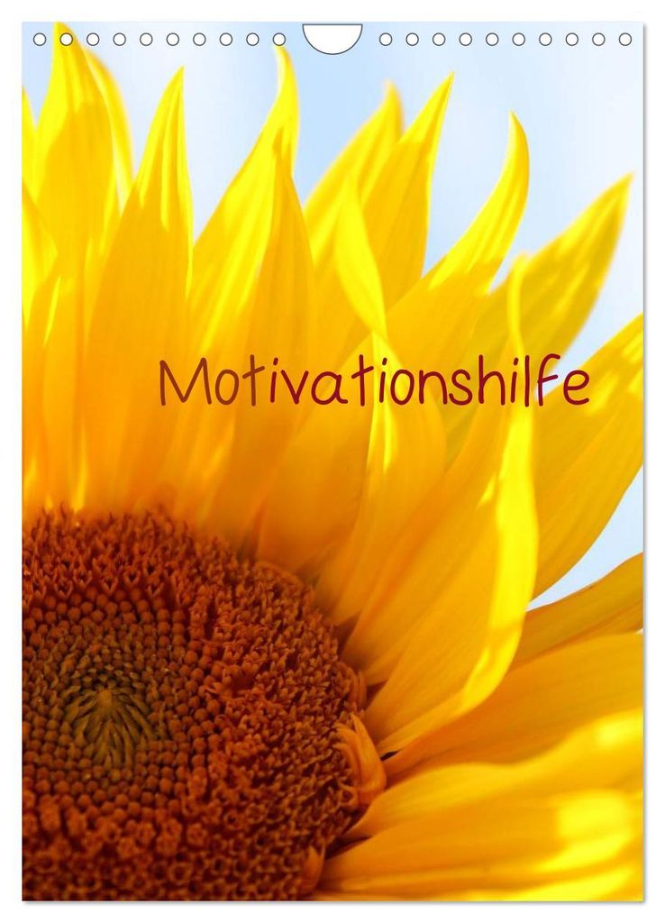 Motivationshilfe (Wandkalender 2027 DIN A4 hoch), CALVENDO Monatskalender