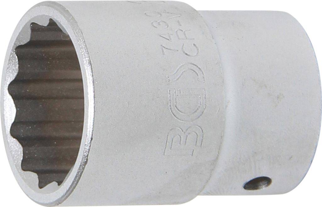 BGS 7430 Steckschlüssel-Einsatz, 20 (3/4), 12-kant, 30 mm Produktbild 