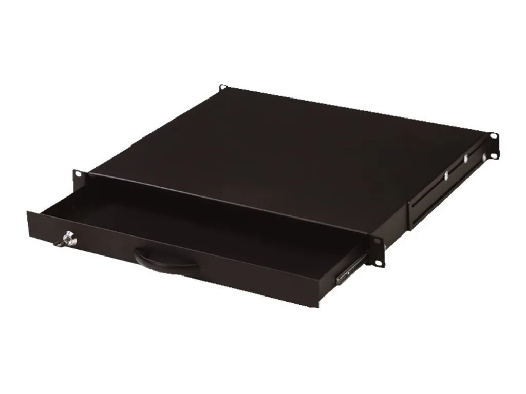 Gagnez de la place avec le tiroir clavier 1U 19" Digitus DN-19 KEY-1U-SW