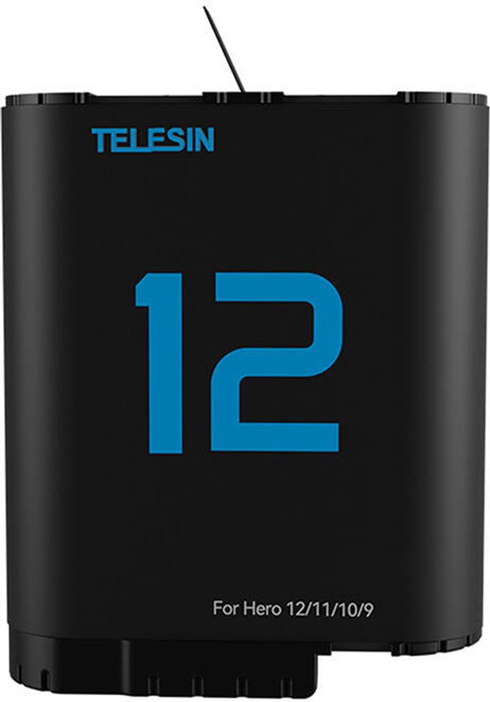 TELESIN Lithium-Akku für GoPro Hero 12/11/10/9