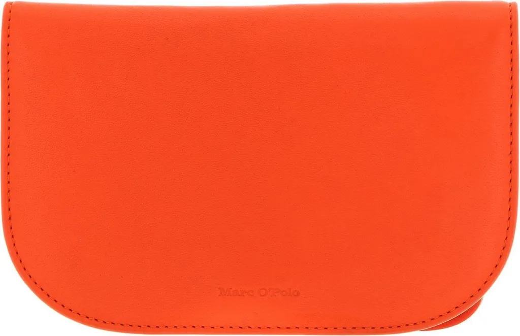 Sac à main cuir orange spacieux et léger pour libérer vos mouvements