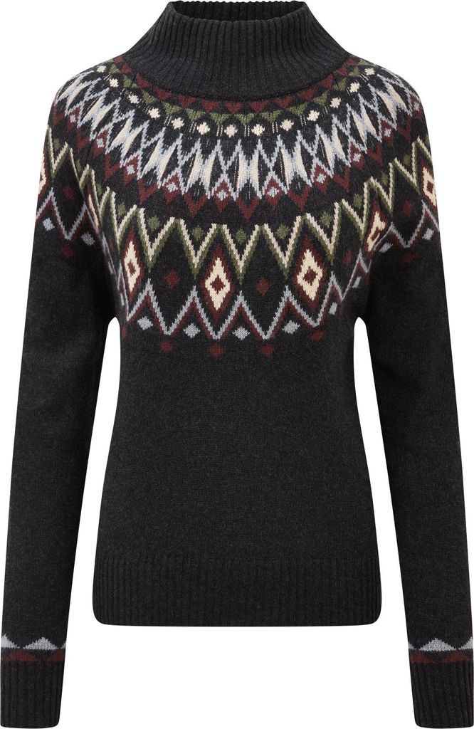 Sherpa Damen Indu Pullover Black M