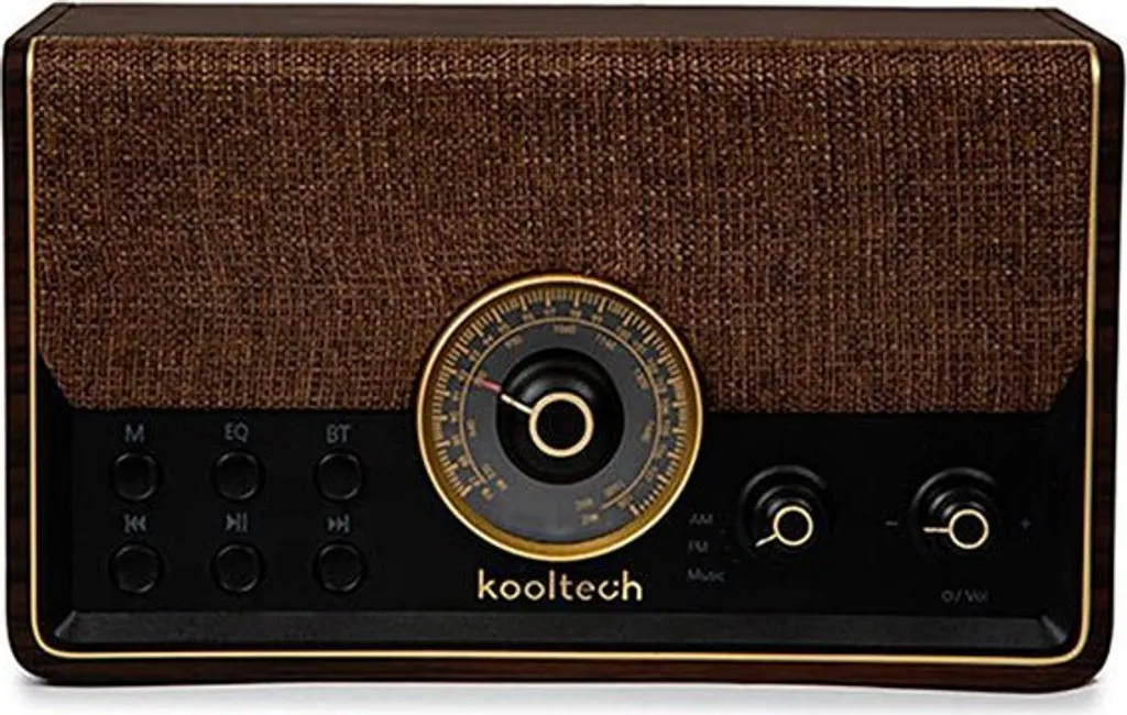 Radio portable Bluetooth vintage - Fini les ondes instables en FM