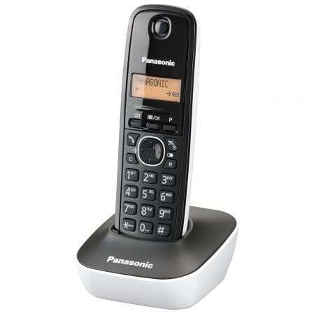 Panasonic KX-TG1611, Telefon w systemie DECT, 50 wejścia, Zdjęcie produktu 