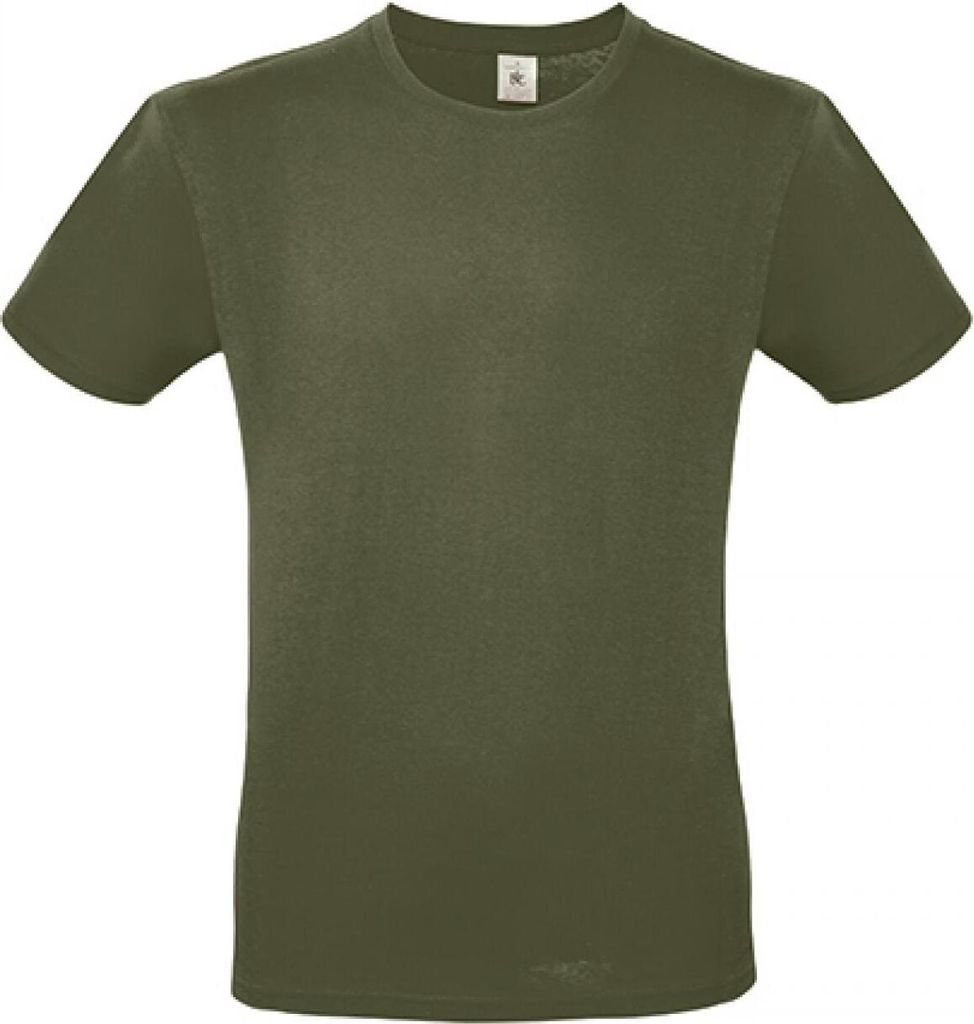 B&C TU01T | Herren T-Shirt E150 / -100 - Farbe: Urban Khaki - Größe: XS