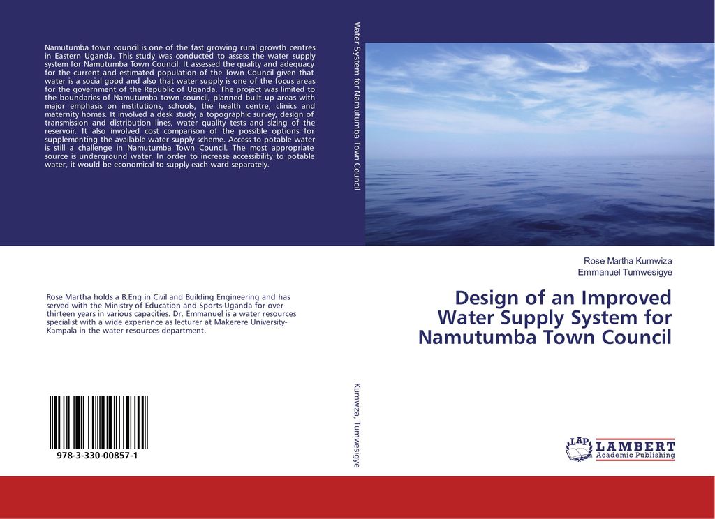 Design of an Improved Water Supply System for Namutumba Town Council