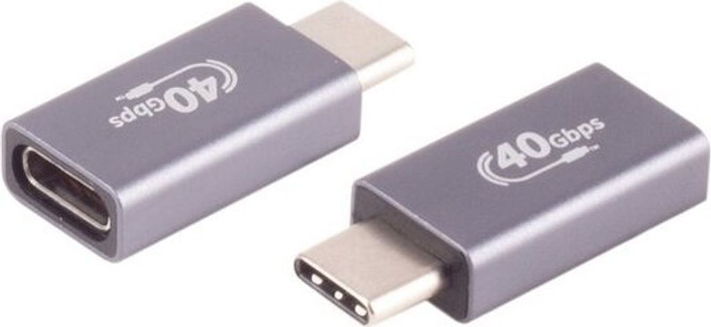 USB-C Adapter, USB-C Buchse, 4.0, Metall, Pro