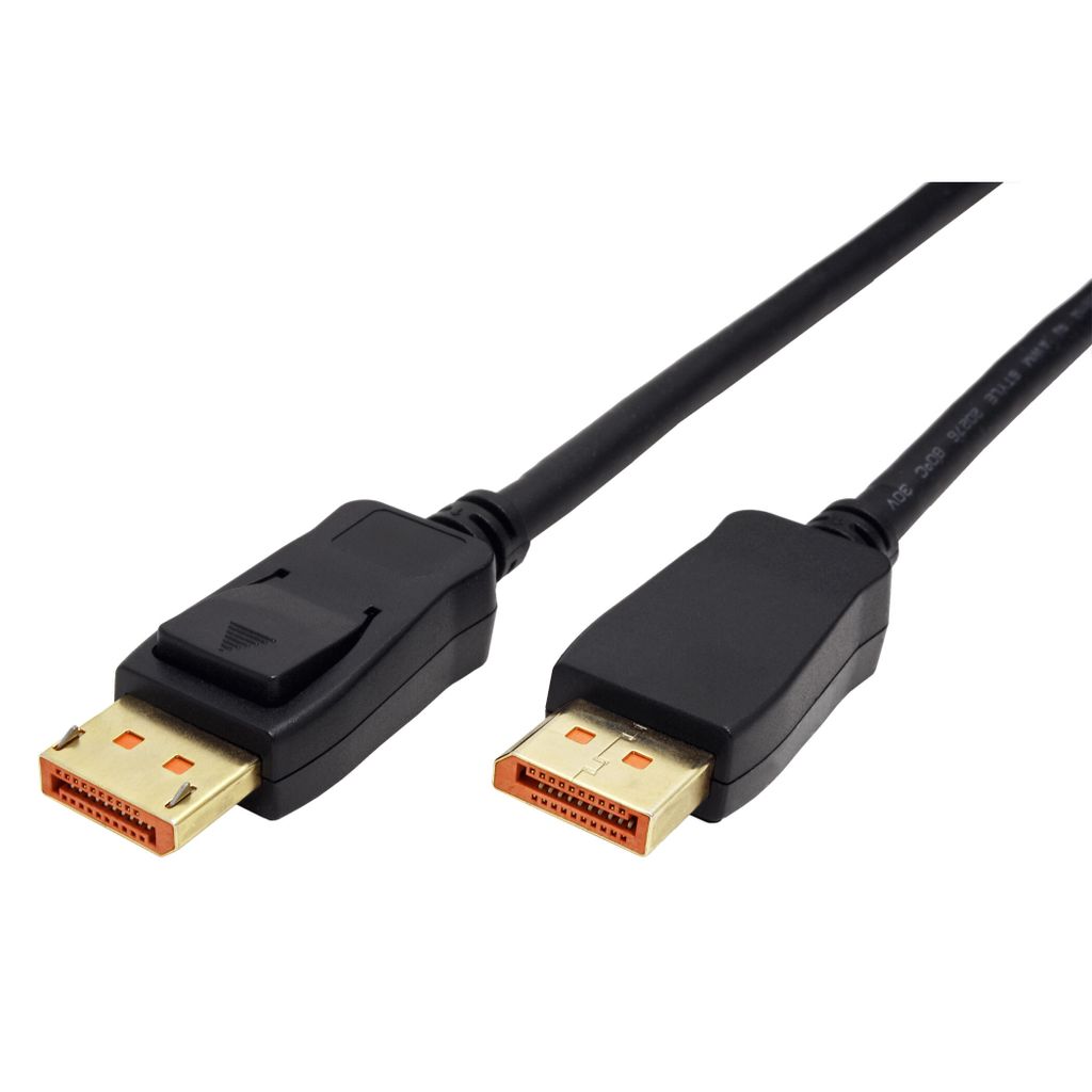 ROLINE DisplayPort kabel v.2.1 (UHBR20, 16K@60Hz), DP(M) - Obrázek produktu 