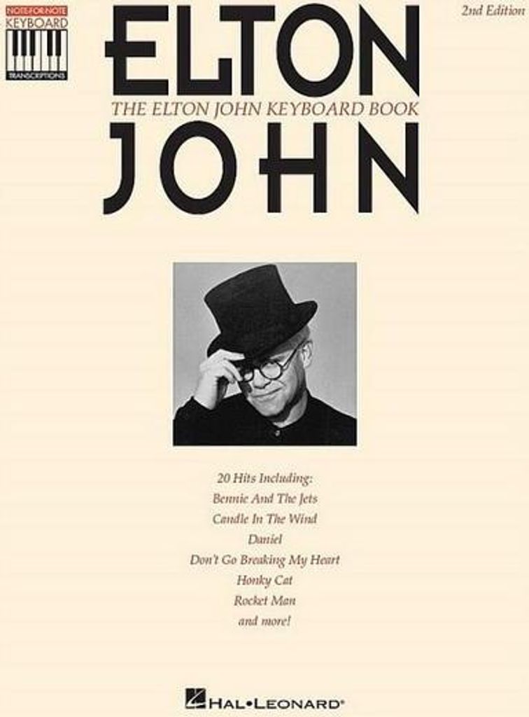 The Elton John Keyboard Book