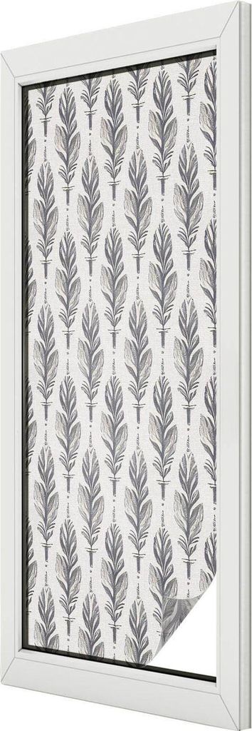 Buntglas Fensterfolie – 146x50 cm – Stained-Glass Design – blickdichte dekorative Sichtschutzfolie – selbstklebend, UV-Schutz – Elegante ...