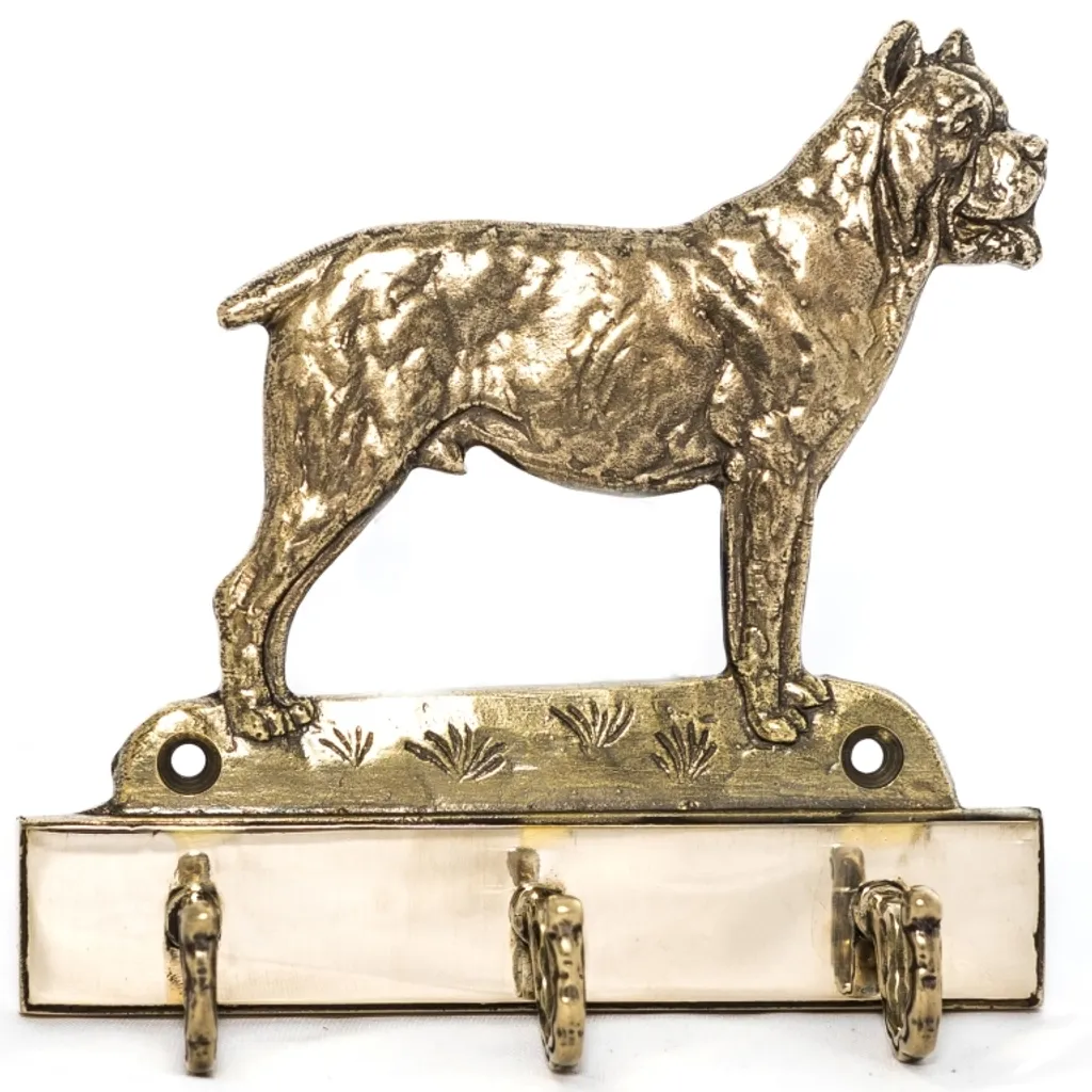 Accessoire Cane Corso pour Clés - Porte-clés Laiton Idée Cadeau Chien