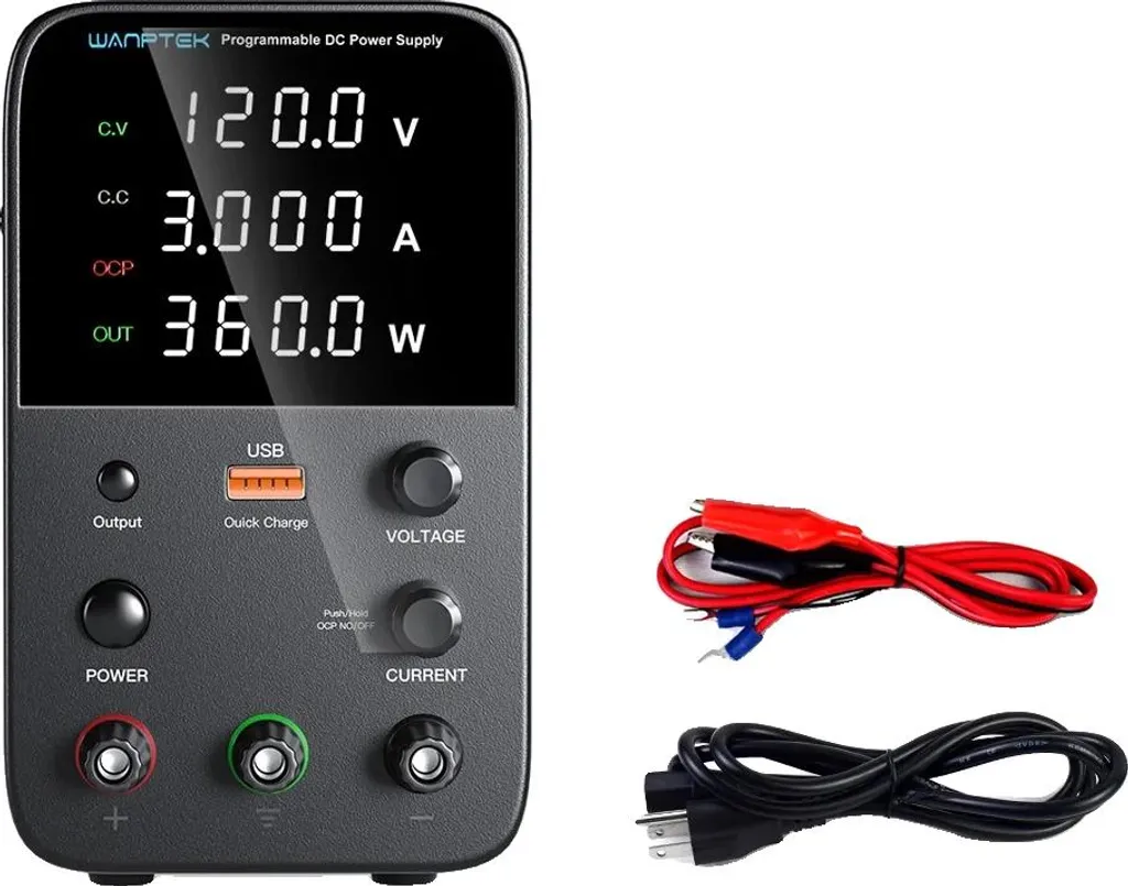 Alimentation CC pour test électronique 120V 3A - Solution de mesure