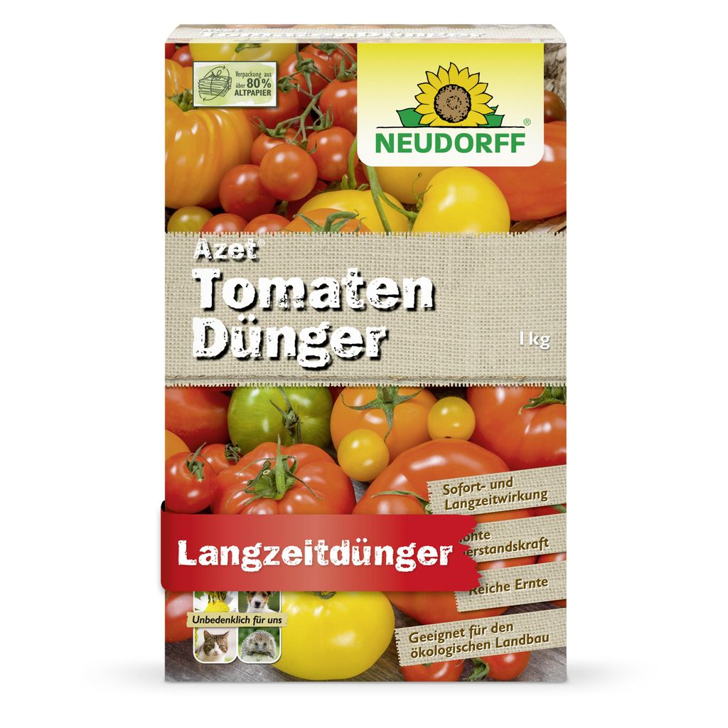 Neudorff Azet Tomaten-& Gemüsedünger 1 kg mit extra Kalium Produktbild 