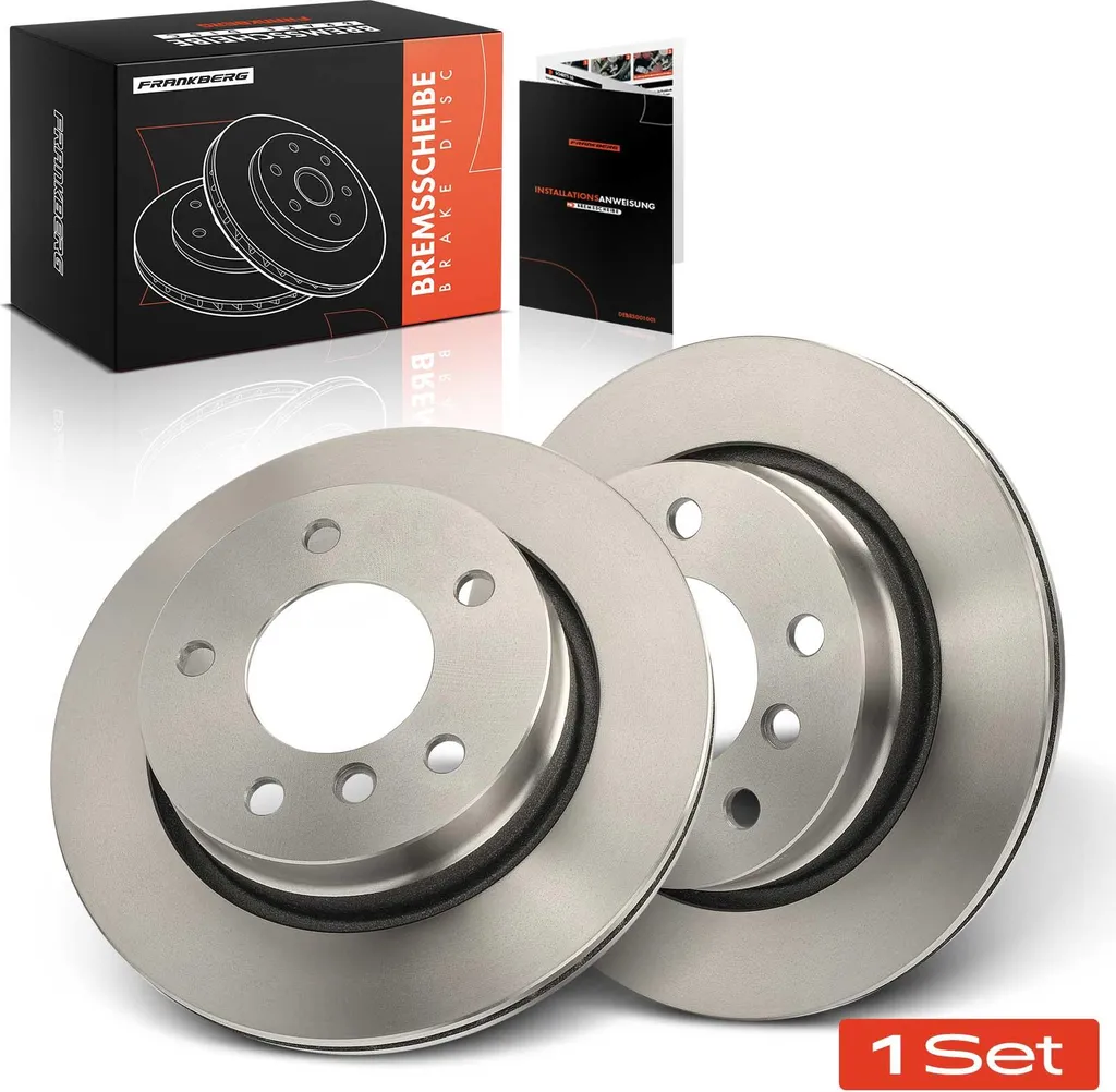 Kit Freinage Arrière : 2 Disques pour BMW Série 3 E36 E46 Entretien Châssis