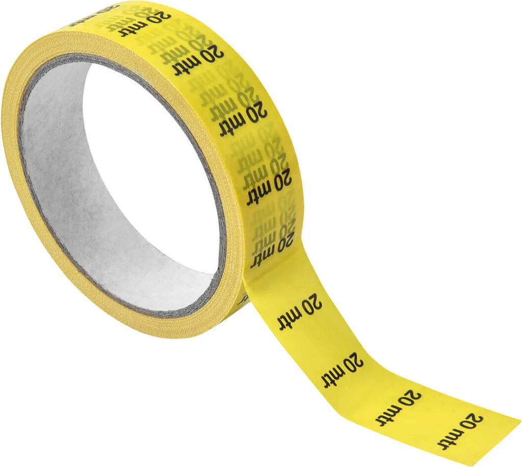 Identifier Facilement vos Fils : Repère de Câble Jaune 20m Antivibration