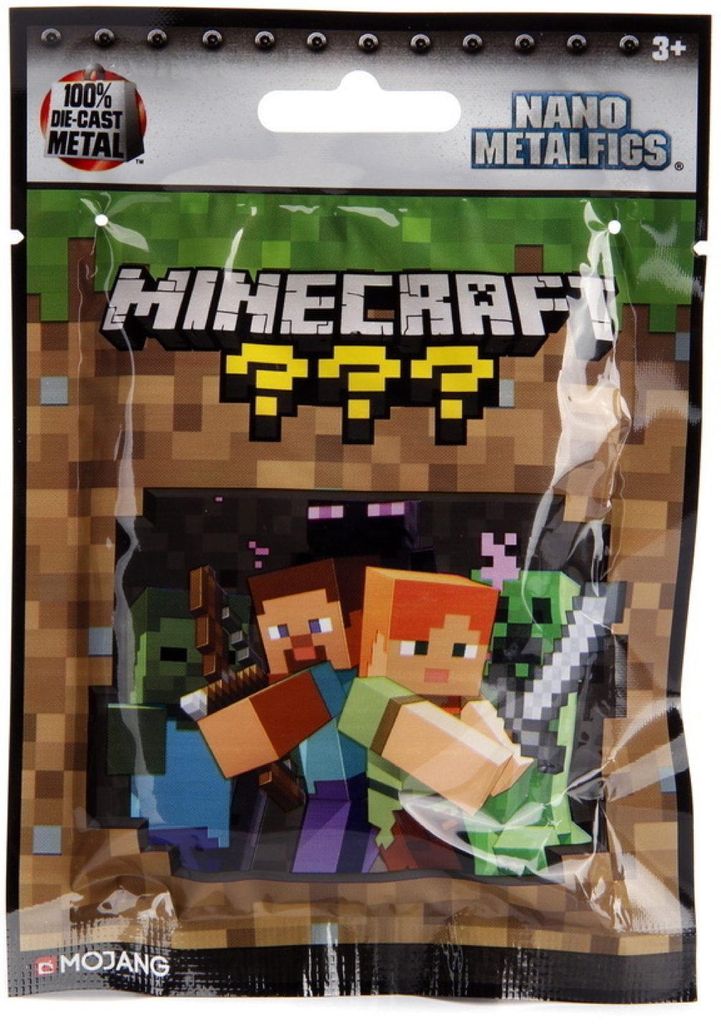 Jada Sammelfigur Minecraft Blind Pack Nanofigs 1 von 13 Produktbild 