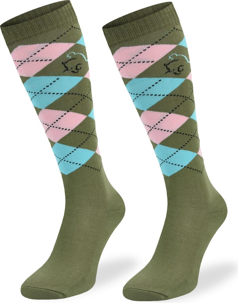 SKIETY Baumwollsocken Kniestrümpfe Reitsocken Herren & Produktbild 