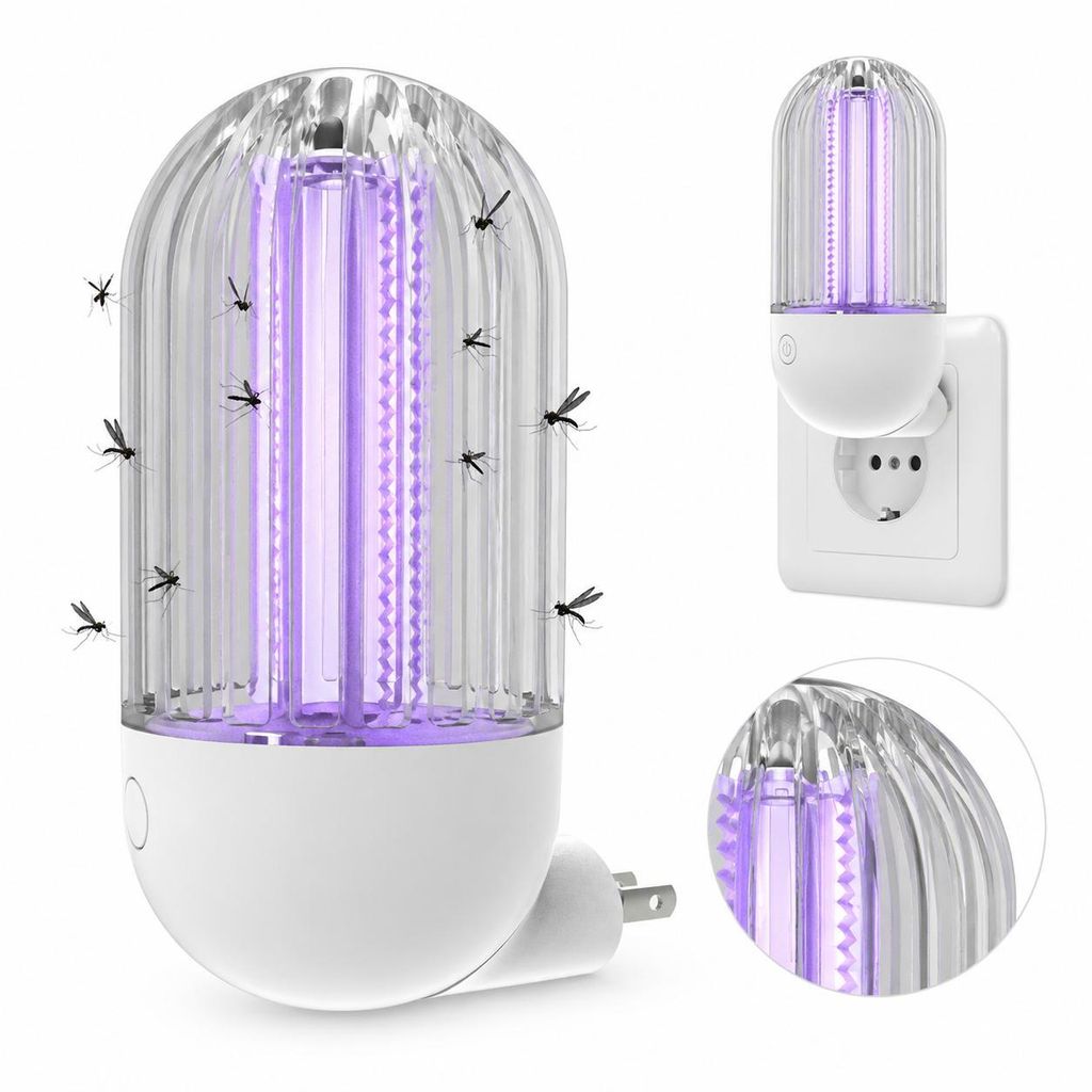 2er UV Insektenfalle Steckdose, Elektrischer Produktbild 