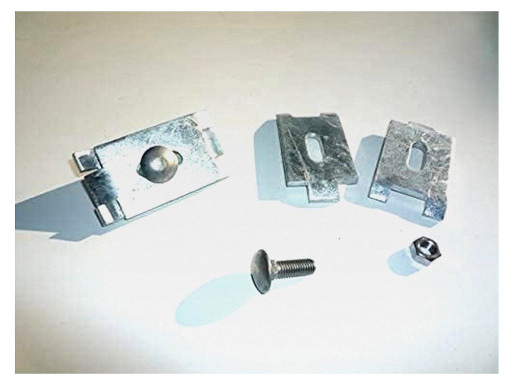 5 Stück Eckverbinder für Gittermatten