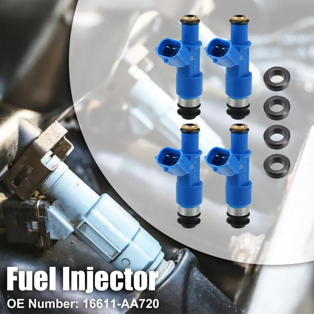 Injecteur de carburant 16611-AA720 pour Subaru Impreza WRX STI 4 pièces