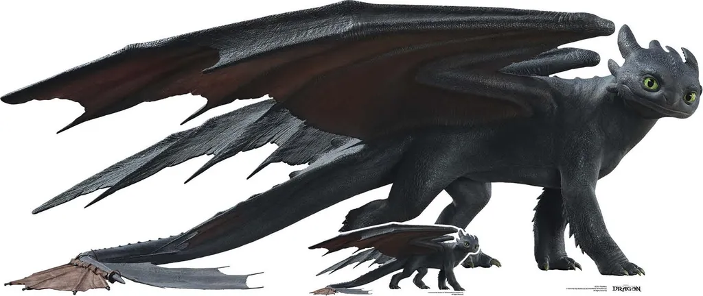 Regalo Sdentato Gigante 195cm | Cartonato Dragon Trainer Live Action