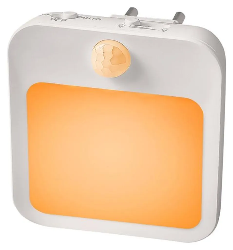 Veilleuse LED Orange avec Capteur de Lumière Intelligent - Pack de 2 - 2