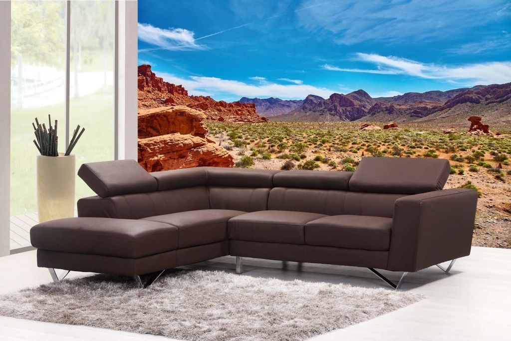 Vlies Fototapete WUNDERSCHÖNES TAL 375 x 250 cm (inkl. Kleister) - Vlies Tapete, Wandtapete, Wandbilder - Tapete für Wohnzimmer Schlafzimmer, Bü...