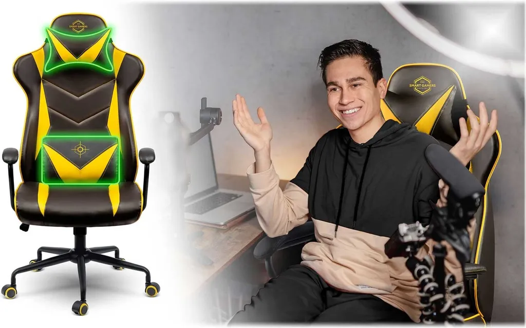 Chaise gaming Sofotel Blitzcrank ergonomique contre le mal de dos - 10