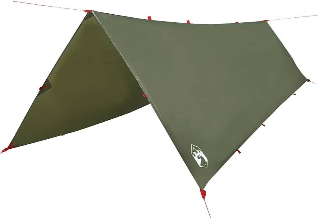 vidaXL Tarp Olivgrün 506x306 cm Wasserdicht Produktbild 