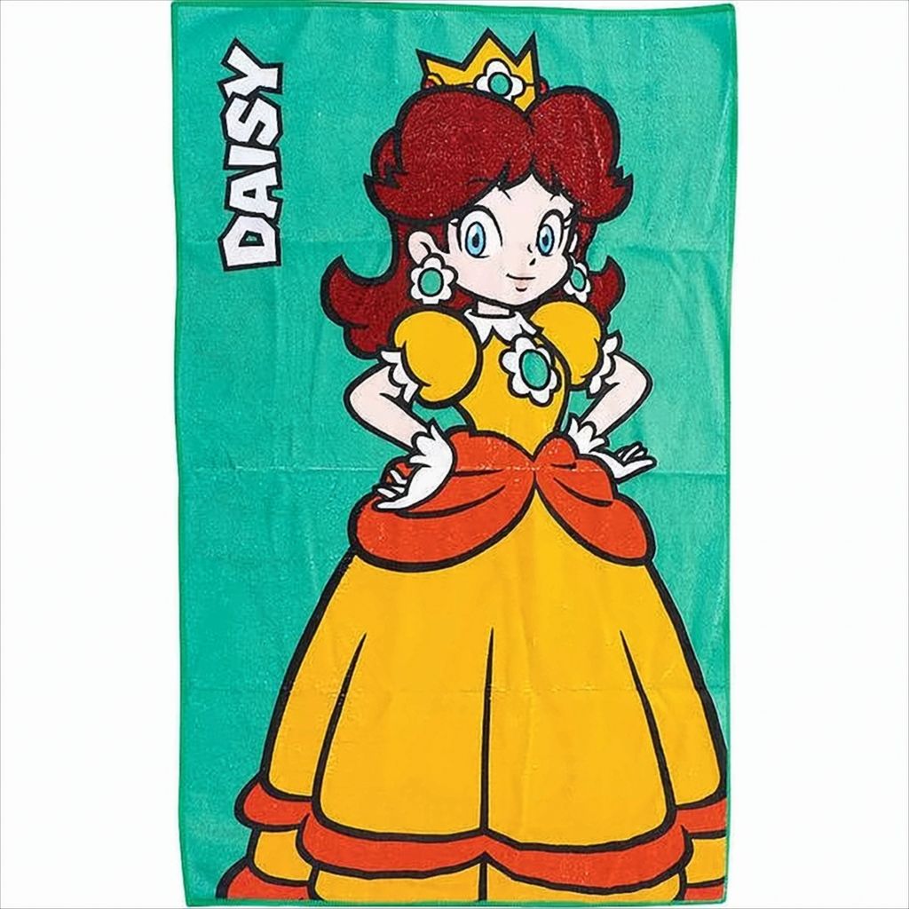 Nintendo Super Mario Prinses Daisy Handdoek - 50 x 80 cm