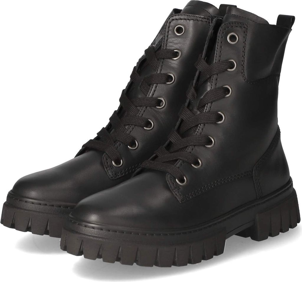 Gabor (0) Schnürstiefeletten Damen 31393031373539 Schwarz 42 1/2 EU