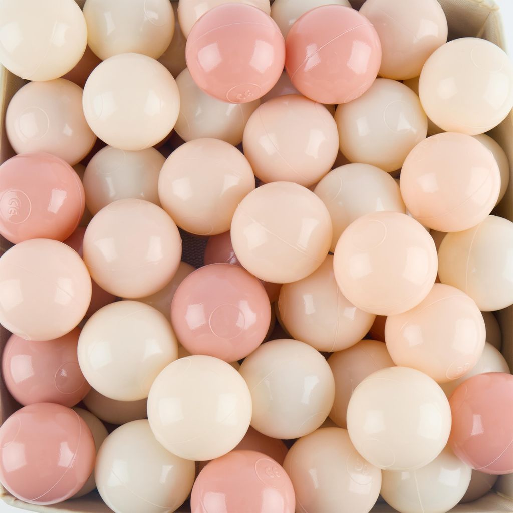 Bieco Bälle für Bällebad Dreamy Flowers | 100 Stück | Bunte Produktbild 