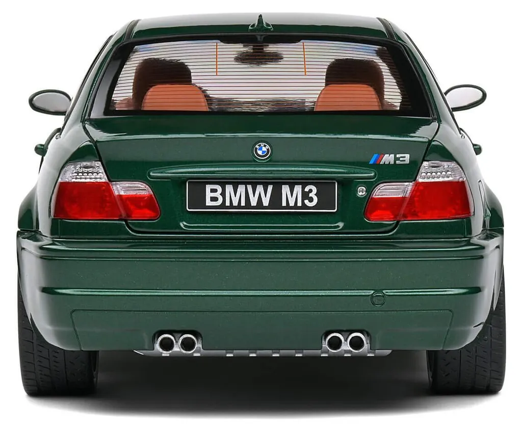 Complétez votre Collection : BMW E46 M3 Coupe 2000 Solido 1/18 Verte Précise - 3