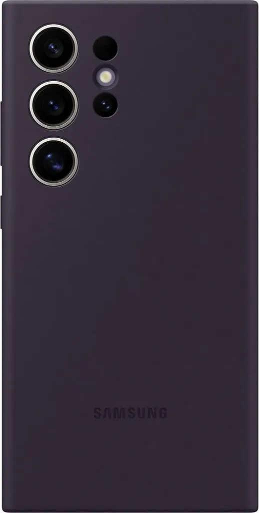 Originale Samsung S24 Ultra Custodia Dark Violet Silicone EF-PS928 - 6