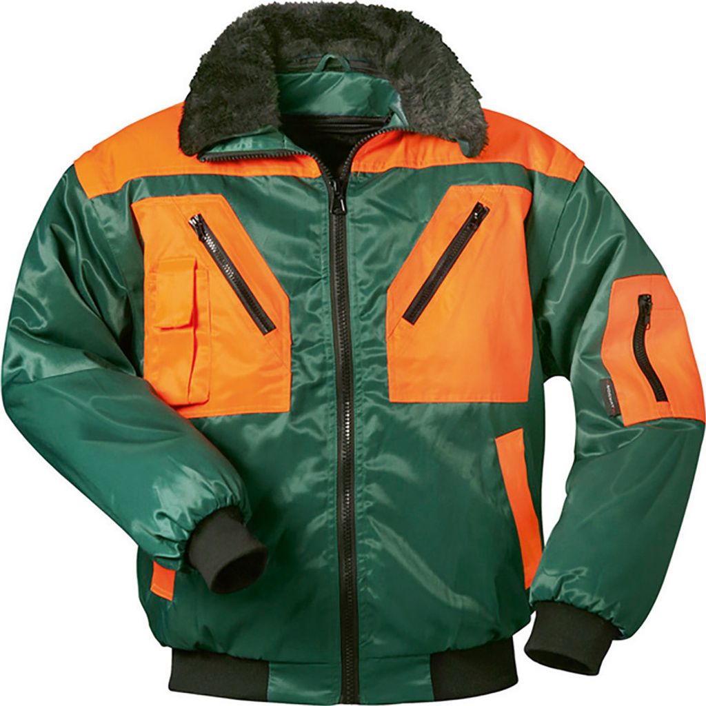 Norway Pilotenjacke Rotdorn Gr. 2XL grün/orange Produktbild 