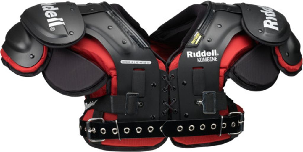 Riddell American Football Schulter Pads | Größe M (Erwachsene/Varsity) Lineman