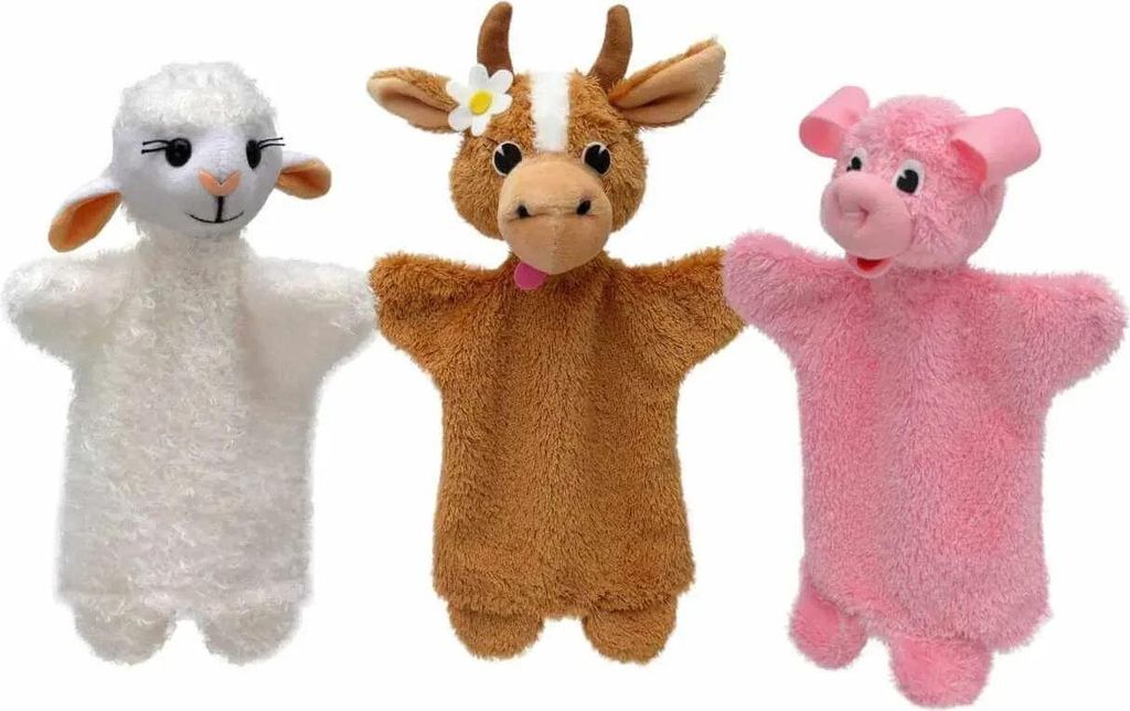 Set Handpuppen-Bauernhof