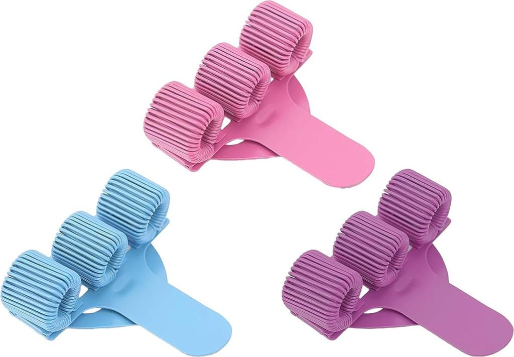 3er Set Stiftclip, Krankenschwester Zubehör, Hemd Stifthalter, Blau Rosa Lila