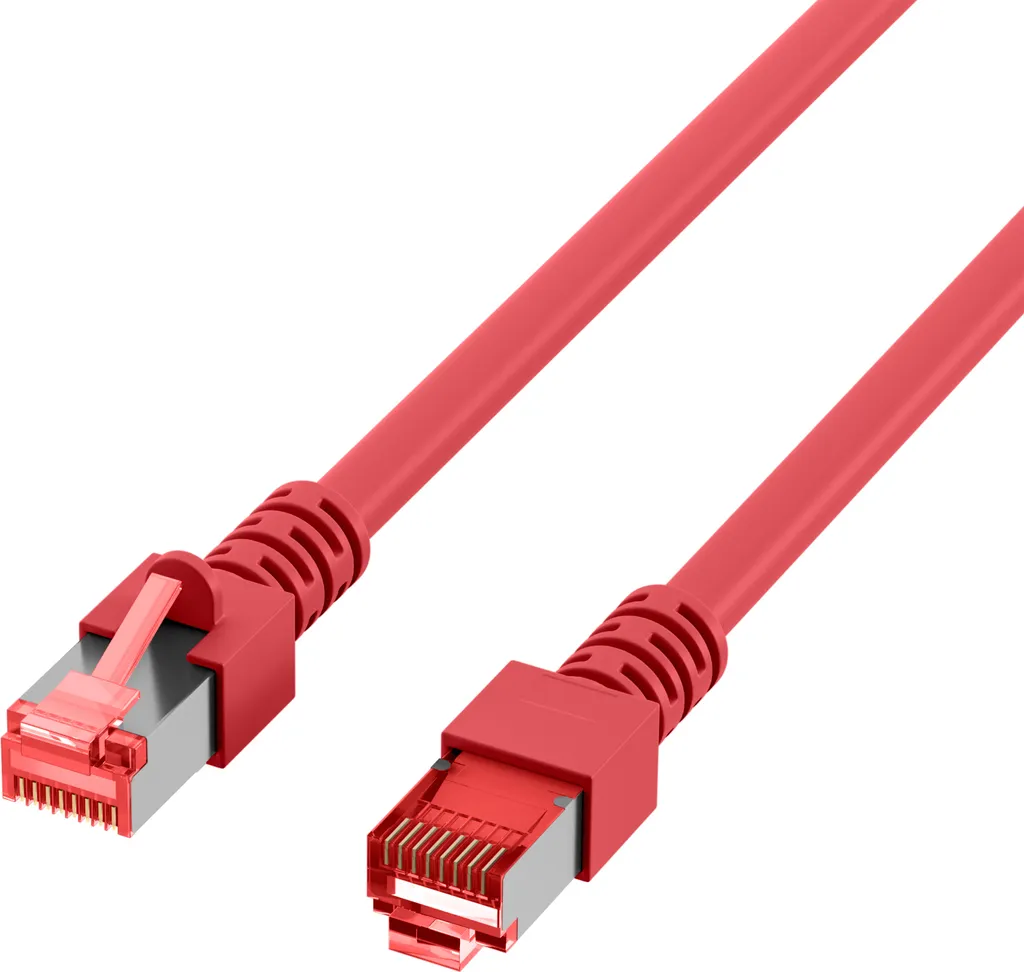 Cavo Patch EFB K5512.1 Cat.6 S/FTP 1m LSZH Rosso - Certificato Professional