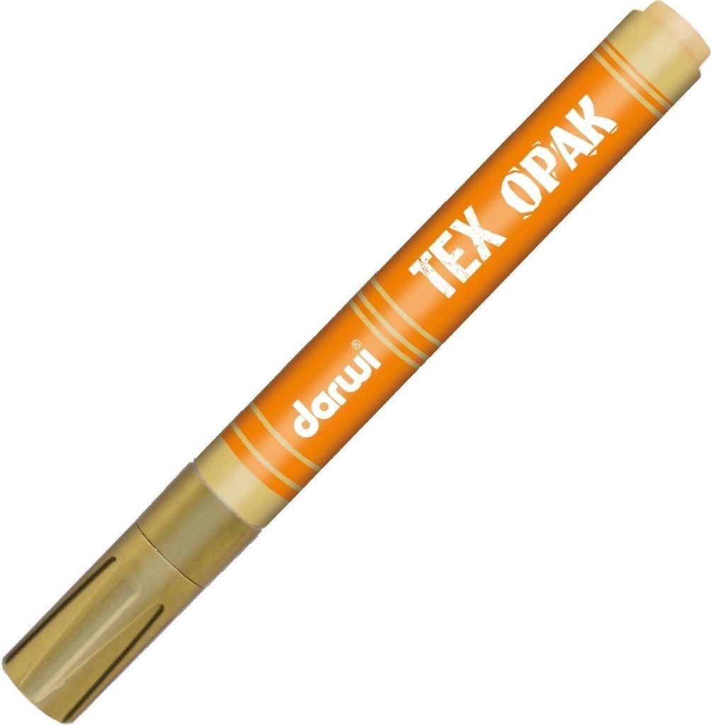 Darwi Tex Fabric Opak Marker Pisak do tkanin Gold 6 ml 1 Zdjęcie produktu 