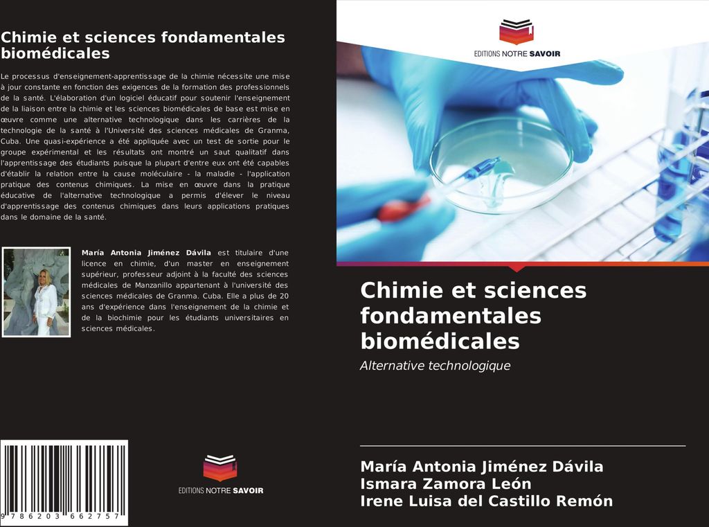 Chimie et sciences fondamentales biomédicales