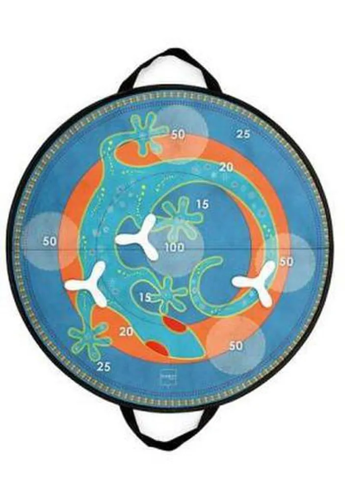 Jeu de Lancer Magnétique Scratch Salamander - Cible de Fléchettes Enfant