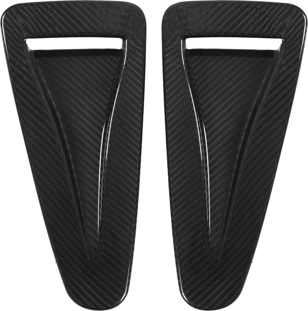2 Évents de Capot en Fibre de Carbone pour Nissan R35 GTR 2008-2016