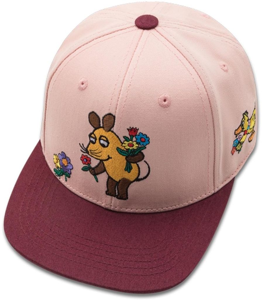 Koaa Snapback Cap Die Maus "Frühling", rosa, Gr. 3-8 Jahre Produktbild 