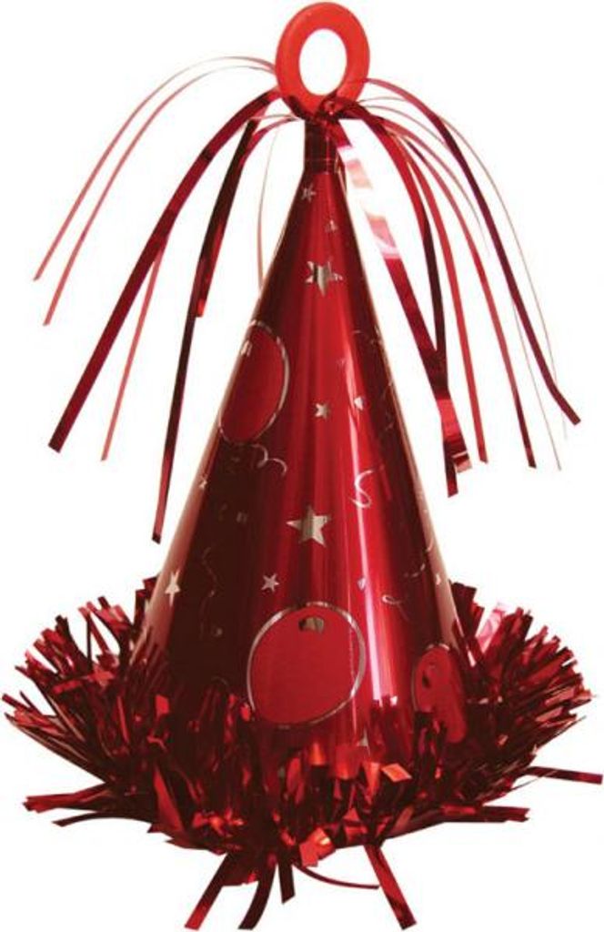 Ballongewicht, rote Kappe, 1 Stk.